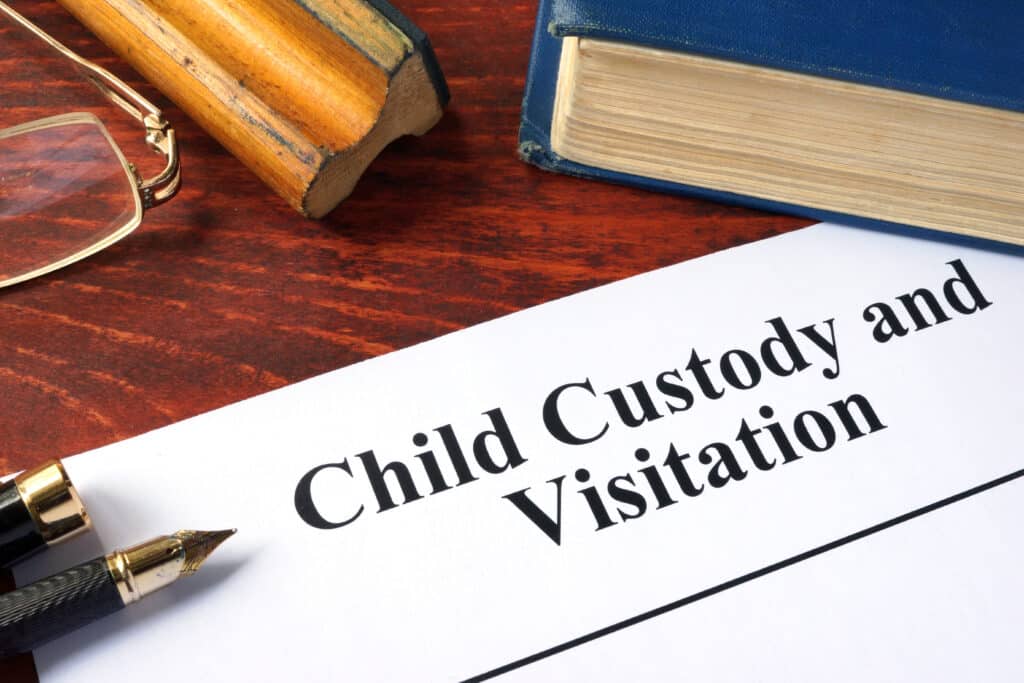 abusive spouse child custody